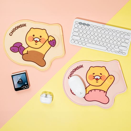 카카오프렌즈 헬로우 춘식 무선 충전 마우스패드