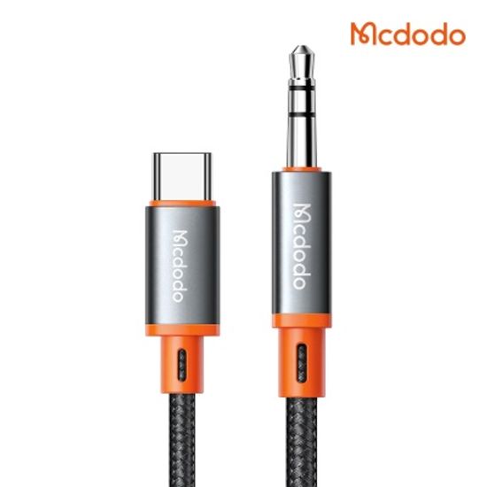 맥도도 C타입 to 3.5mm AUX 오디오 변환케이블 코일형