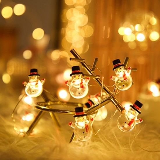 크리스마스 산타 눈사람 LED 전구