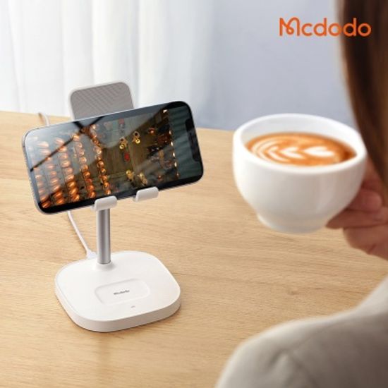 맥도도 2in1 고속 무선충전 스탠드 거치대 CH053
