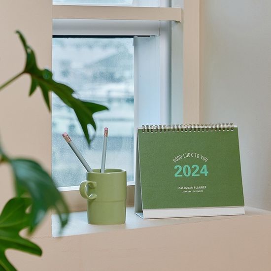 (2024 날짜형) 캘린더 플래너 2024_탁상달력