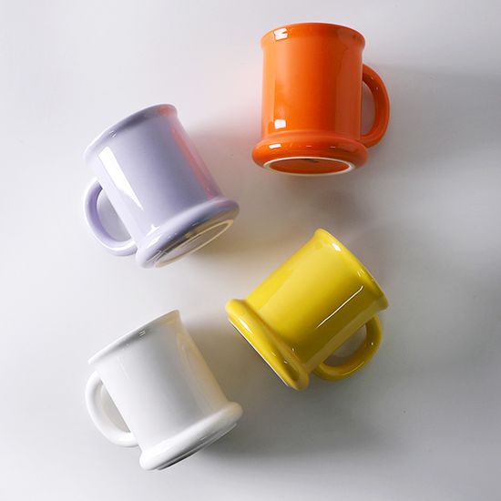 럽틱 손잡이 머그 카페머그 300ml 4color 1p