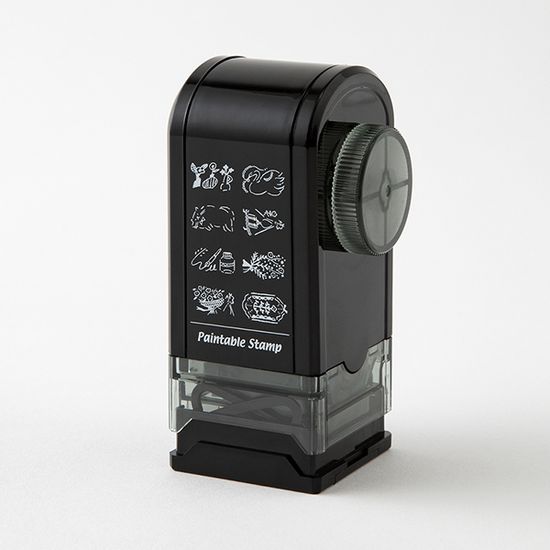 Paintable Rotating Stamp Dial - Antique
