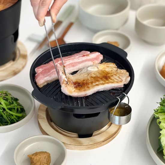 온오프 프리미엄 미니화로 그릴팬 세트(8p)