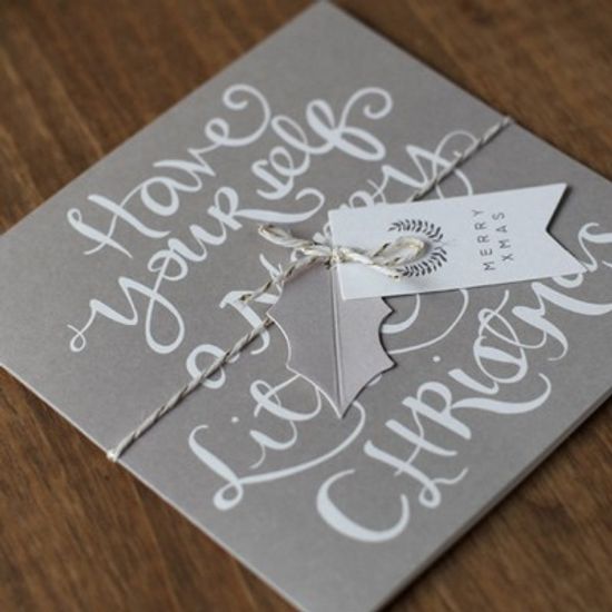 디비디 크리스마스 카드- Twinkle (Gold)