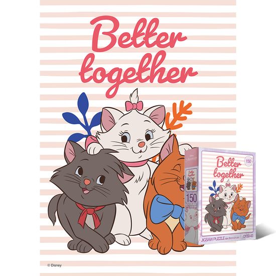 150피스퍼즐 디즈니 아리스토캣 퍼즐라이프 PL150-43D