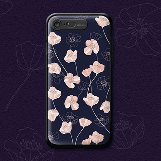 iPhone7,8,se2/3  - NIGHT POPPY LIGHTING CASE