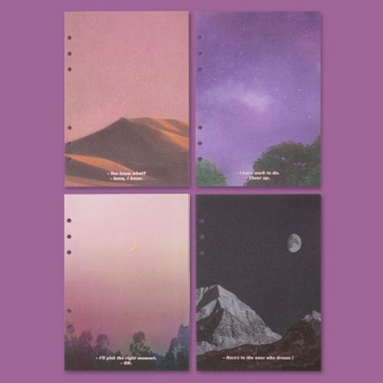 루카랩 A5 육공 리필 속지 무비 판타지 노트