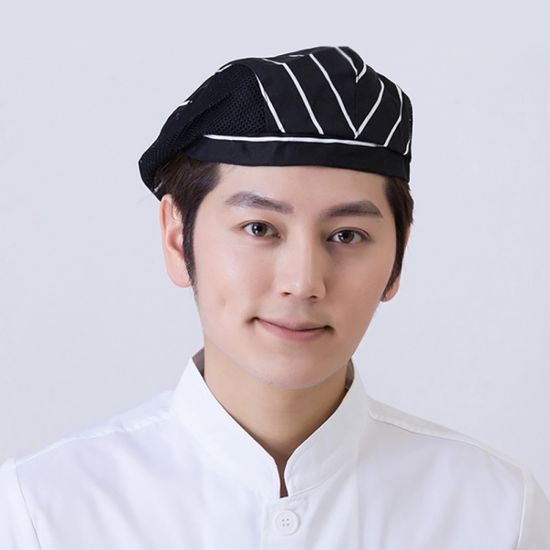 메쉬 베레모 주방모자 카페 바리스타모자
