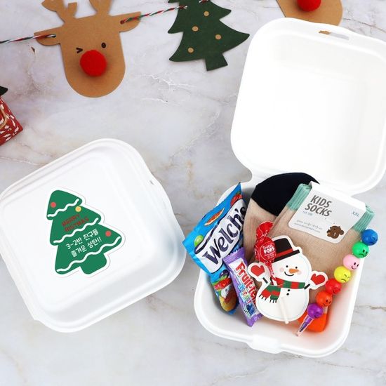 [주문제작]구디백 양말 간식 선물세트 1호 크리스마스