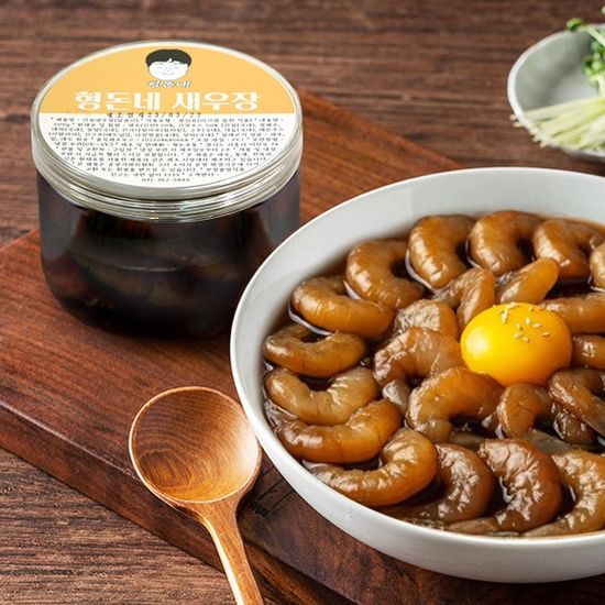 신안 새우로 만든 달콤한 깐새우장 500g