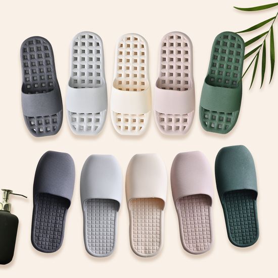 국산 무독성 쌍둥이 욕실화_푹신한 미끄럼방지 슬리퍼