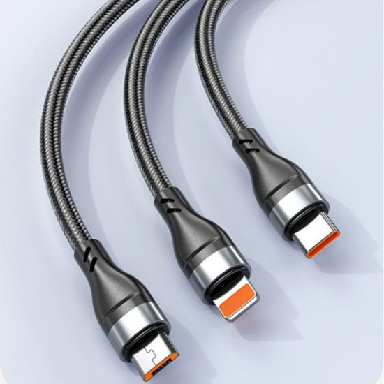 USB 고속충전 케이블 5핀8핀c타입 동시충전(WE43335)