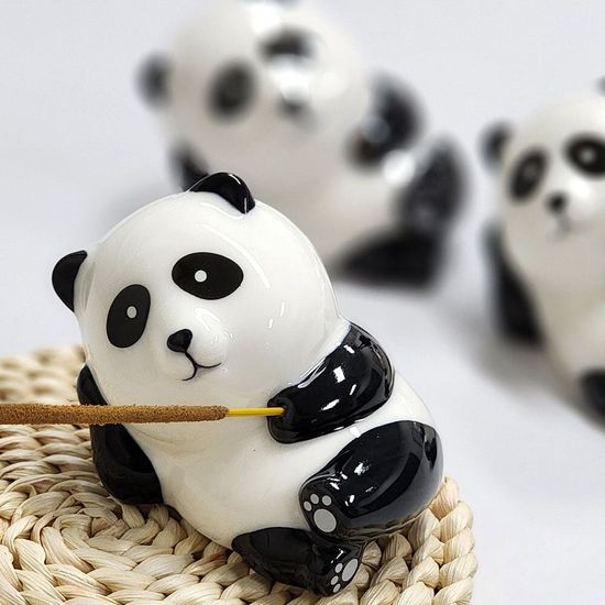 인센스 스틱 홀더 눈 뜬 판다(WDA696D)