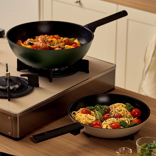 바겐슈타이거 톤앤톤 티타늄 궁중팬 28cm (오트밀)