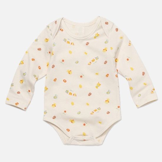 [위드오가닉] 오가닉 립 바디수트 리틀칙스