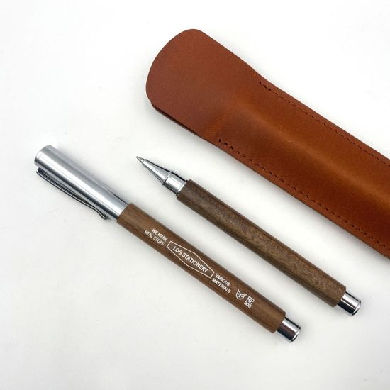 LOG RP-303 Natural Wood Rollerpen - 네추럴우드볼펜