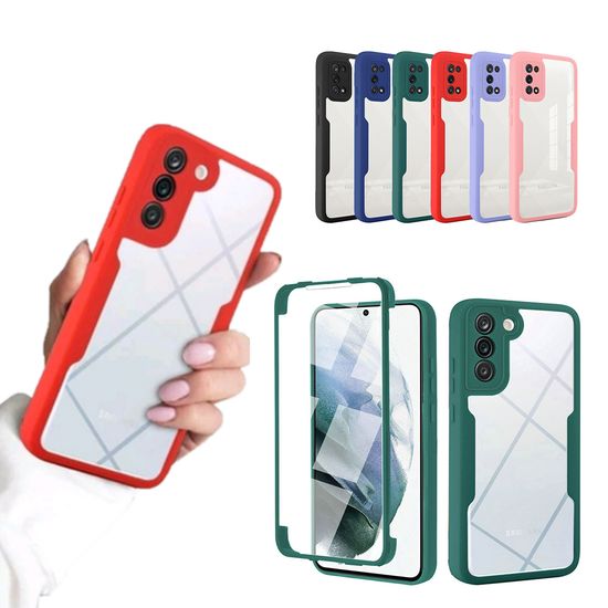 갤럭시 s24 s23 s22 s21 360 전면 풀커버 투명 케이스