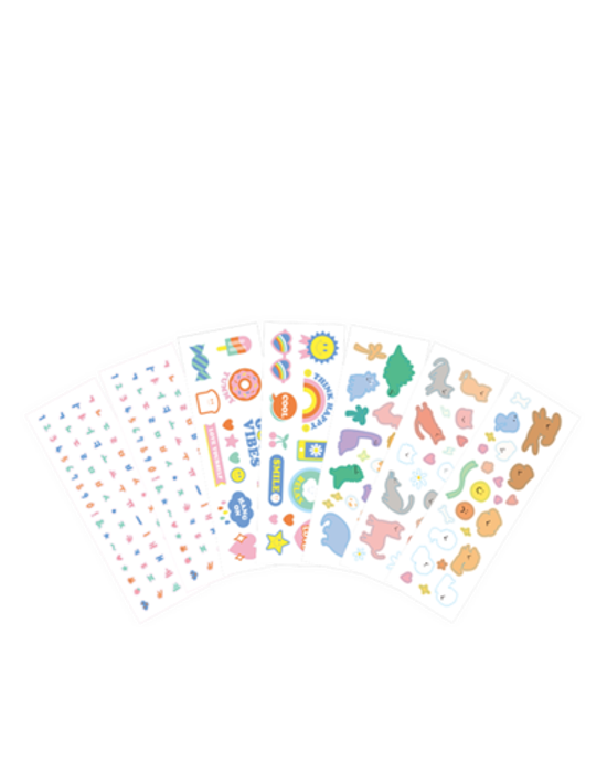 [써모스] 마이 디자인보틀 꾸미기 스티커 7매입