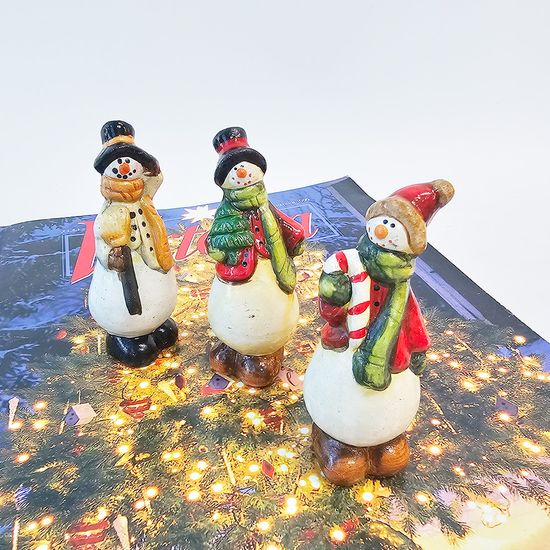 큐트 미니 눈사람 3p set