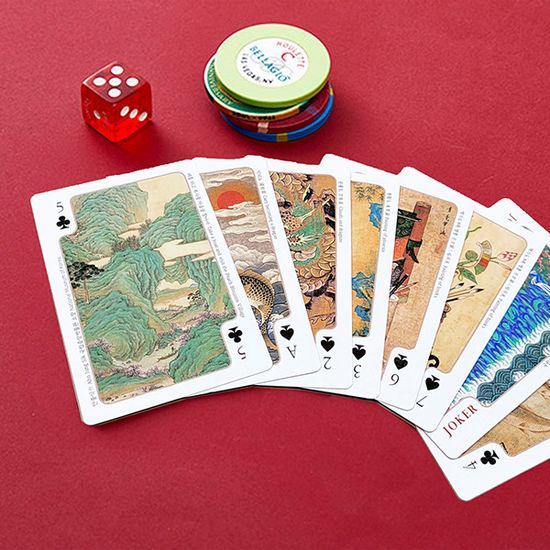 한국의 문화유산 민화 플레잉카드(포커카드)