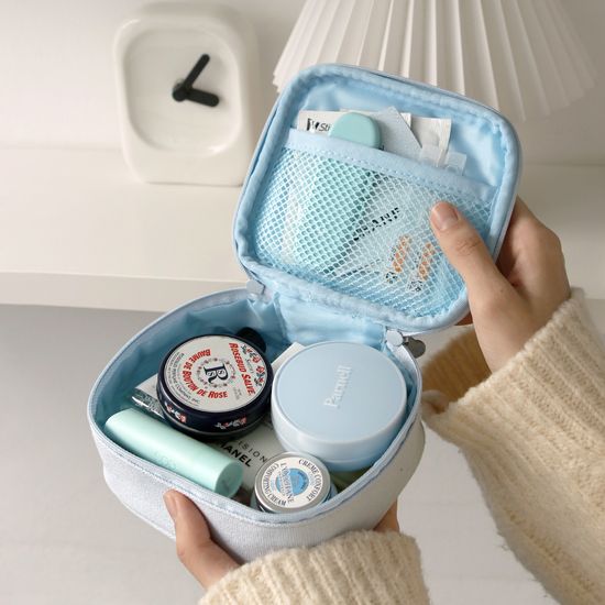 아이코닉 두들 미니 화장품 파우치