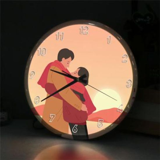 nj304-LED시계액자35R_행복한순간