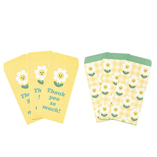 아트박스 꽃이모지 봉투