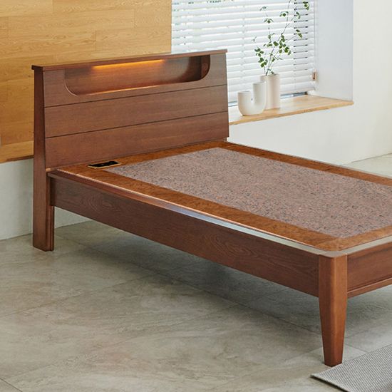 [무배] 트리플 온돌침대 (슈퍼싱글) 홍맥반석 IHM042