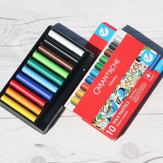 까렌다쉬 스쿨라인 수성파스텔 10색 7502.710