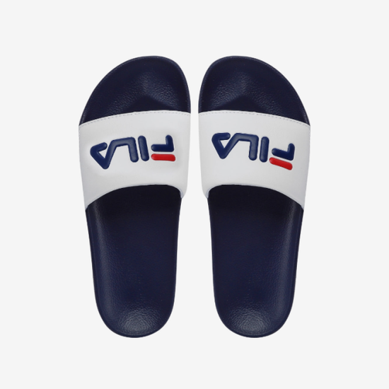 휠라 드리프터 슬리퍼 WHITE NAVY