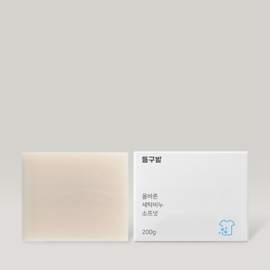 동구밭 올바른 세탁비누 소프넛 200g