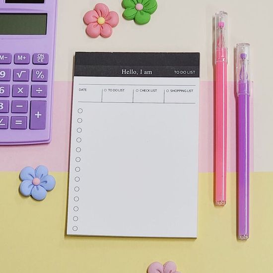 체크리스트 투두리스트 메모지(WE52D0C)