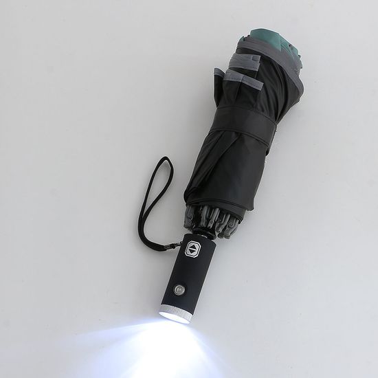 거꾸로 LED 완전자동 양산 겸 우산(그린)