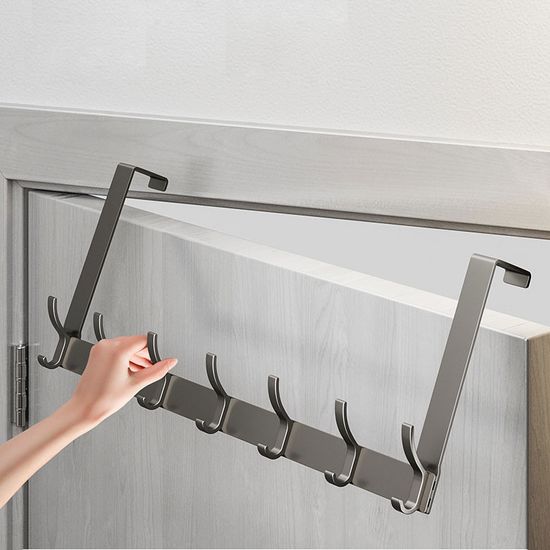 알루미늄 도어훅 옷걸이 행거 바지 가방 논슬립 걸이