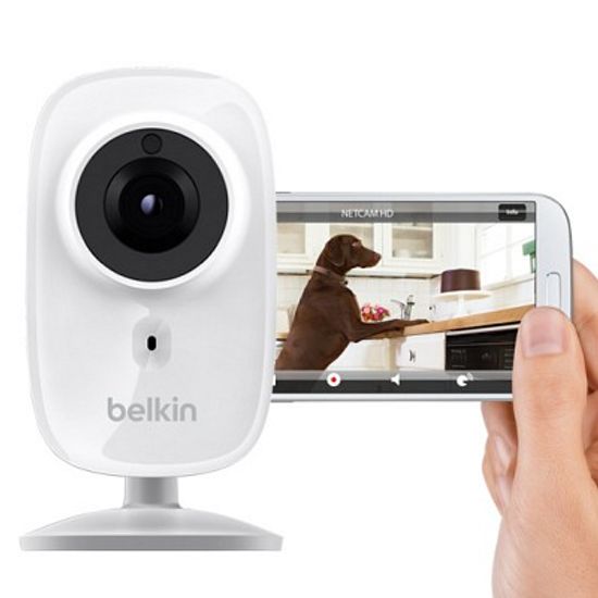 벨킨 HD Wi-Fi 카메라 CCTV 넷캠 야간 투시 지원{F7D7602kr}