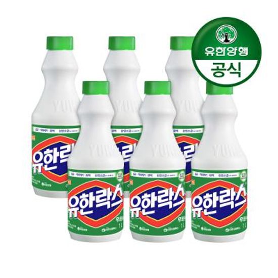 유한락스 후레쉬 1L 6개