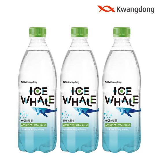 광동 아이스웨일 탄산음료 샤인머스캣 500ml x 20펫