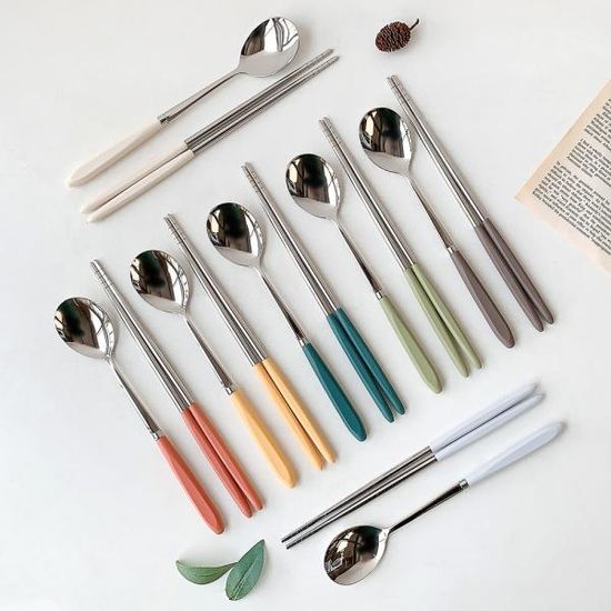 소소모소 마카롱 수저 세트 - 7 colors