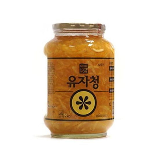 [녹차원]유자청 2KG