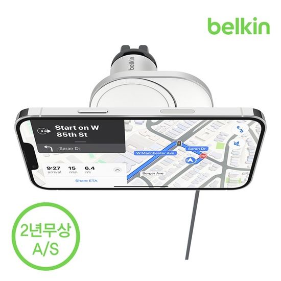 벨킨 맥세이프 차량용 무선 충전기 거치대 WIC008bt