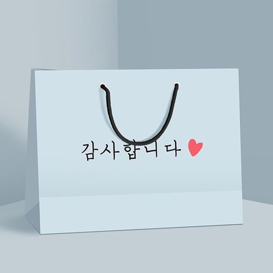 감사선물 쇼핑백