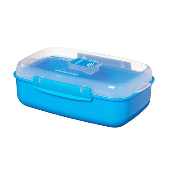 [시스테마] 투고 직사각 전자레인지용기 1.25L (3colo