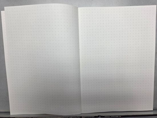 상지사 표지없는노트 A5 B5 무지 라인 도트 그리드