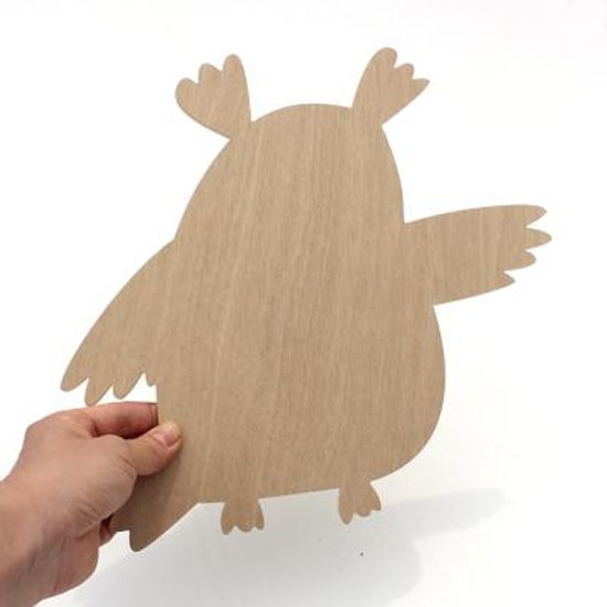 초등학교환경구성 우드스티커 부엉이