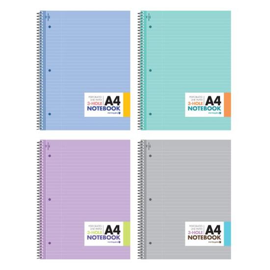 모닝글로리 3공 절취 스피링노트 A4사이즈