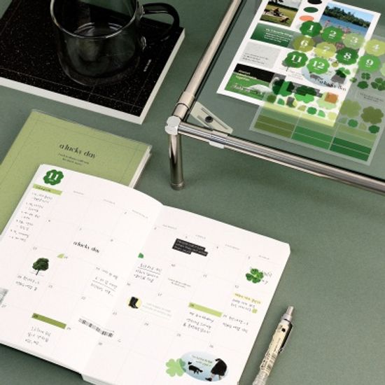 [만년형] 럭키데이 다이어리