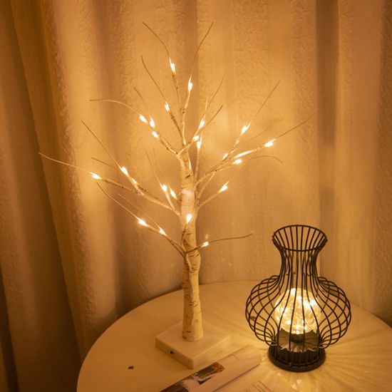 [도토로]USB 자작나무 LED 무드등(60cm)