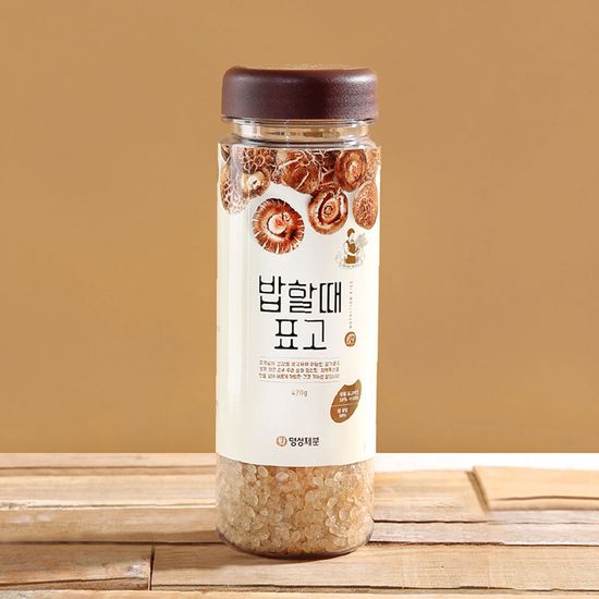 [명성제분] 밥할때 표고(420g) (보틀형)