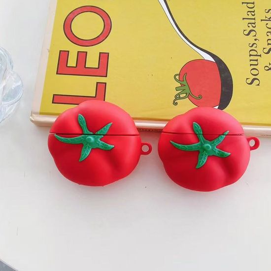 에어팟 4 3 2 1 세대 프로 호환 토마토 실리콘 케이스